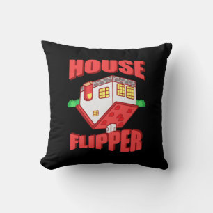 Cojín Decorativo Agente inmobiliario House Flipper