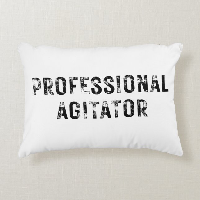 COJÍN DECORATIVO AGITADOR PROFESIONAL  (Anverso)