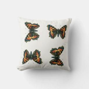 Cojín Decorativo Aglais urticae - La mariposa del pequeño Tortoises