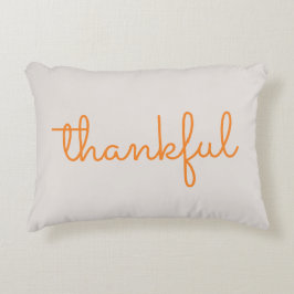 Cojín decorativo agradecido
