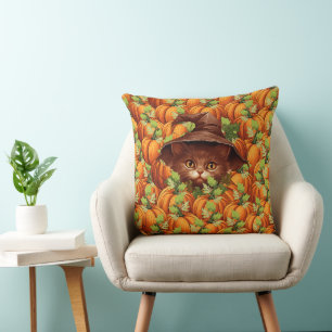 COJÍN DECORATIVO AGRADECIMIENTO DE LA CUCHILLA DE LAS PUMPKINAS
