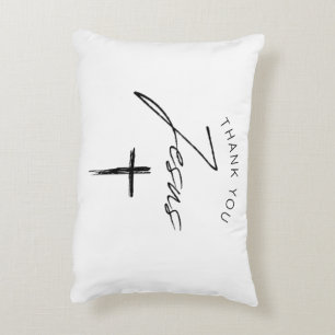 Cojín Decorativo Agradecimiento Gratitud Pillow Espíritu cristiano