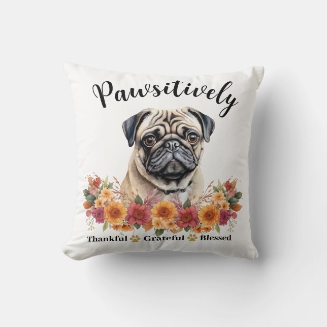 Cojín Decorativo Agradecimiento paquistaní al bendecido perro bandi (Anverso)