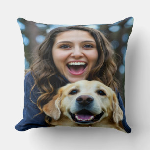 Cojín Decorativo Agregar foto personalizada de Labrador Retriever
