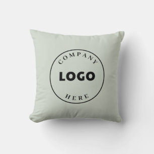 Cojín Decorativo Agregar su empresa de logotipos de empresas Person