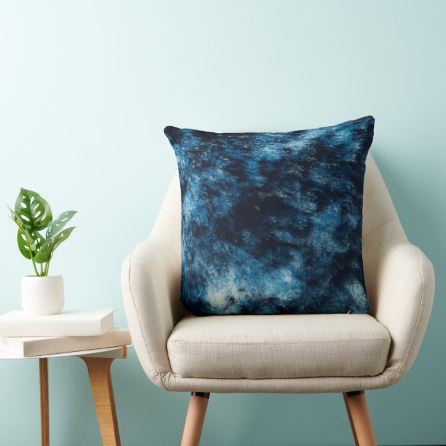 Cojín Decorativo Agua Azul Tumblando (Silla)