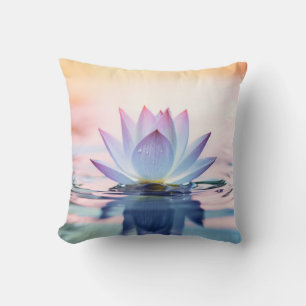 Cojín Decorativo Agua de Flor Caer Naturaleza Sereno Tranquilo