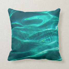 Cojín Decorativo Agua de la turquesa del océano