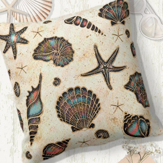 Cojín Decorativo Agua de las marismas Starfish Rainbow ID782 (Subido por el creador)