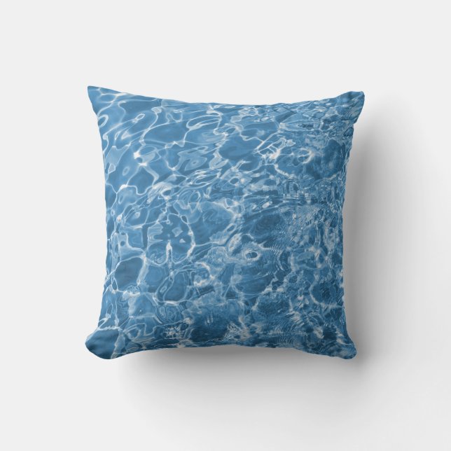 Cojín Decorativo Agua de mar (Anverso)