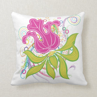 Cojín Decorativo Agua rosada grande Lilly