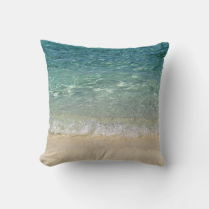 Cojín Decorativo Agua tropical azul de Tahití