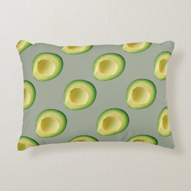Cojín Decorativo Aguacate Sage Reversible 4Johanna (Anverso)