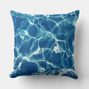 Cojín Decorativo Aguas azules resplandecientes