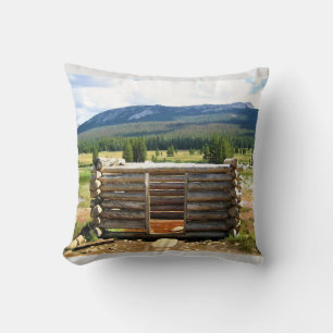 Cojín Decorativo Aguas termales de Tuolumne Meadows, Yosemite, CA