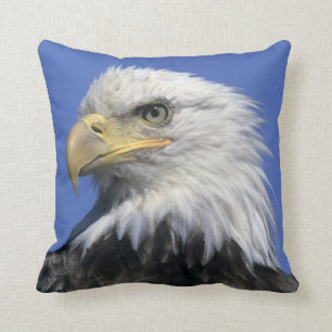 Cojín Decorativo Águila calva, (Haliaetus leucocephalus), silvestre