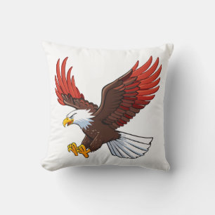 Cojín Decorativo Águila majestuosa en vuelo