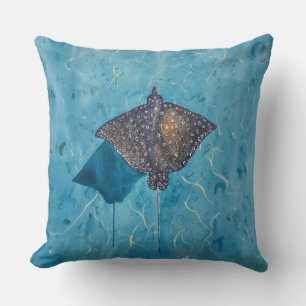 Cojín Decorativo Aguila Manchada - Océano