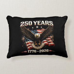 Cojín Decorativo Águila Patriótica de los Estados Unidos 250 Aniver