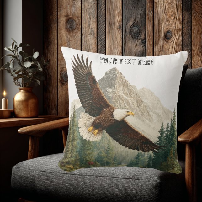 Cojín Decorativo Águila voladora  (Soaring Eagle Collection)