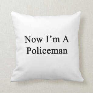 Cojín Decorativo Ahora soy policía
