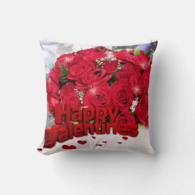 Cojín Decorativo AIH Valentine's Day Throw Pillow (Anverso)