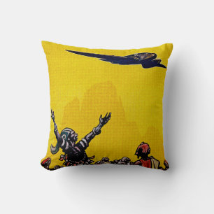 Cojín Decorativo Air Afrique ~ Ligne de Bamako