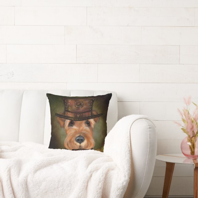 COJÍN DECORATIVO AIREDALE TERRIER (Sofá)