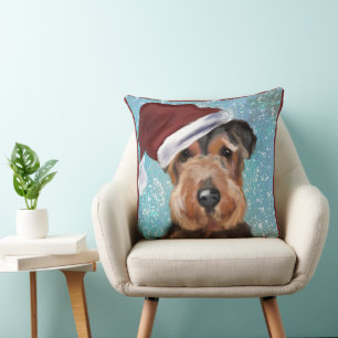 COJÍN DECORATIVO AIREDALE TERRIER