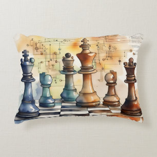 Cojín Decorativo Ajedrez