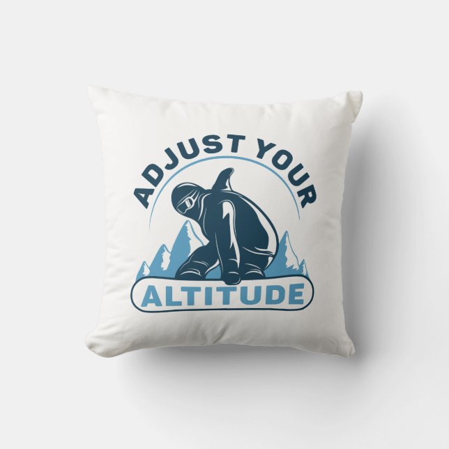 Cojín Decorativo Ajustar la altitud (Anverso)