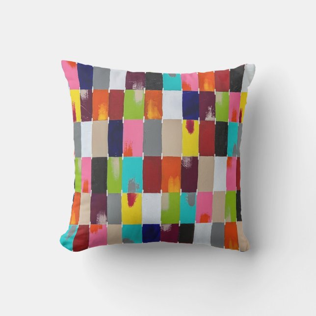 Cojín decorativo al aire libre 16 x 16 (Anverso)