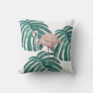 Cojín decorativo al aire libre Flamingo Rosado Flo