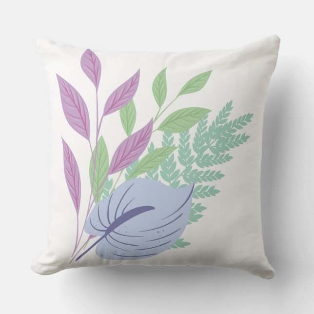 Cojín decorativo al aire libre Palmeras (Anverso)