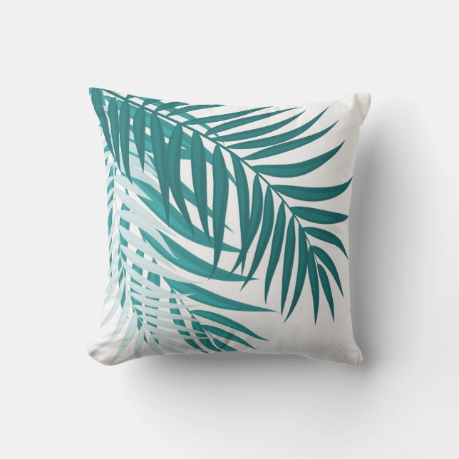 Cojín decorativo al aire libre Palmeras (Anverso)