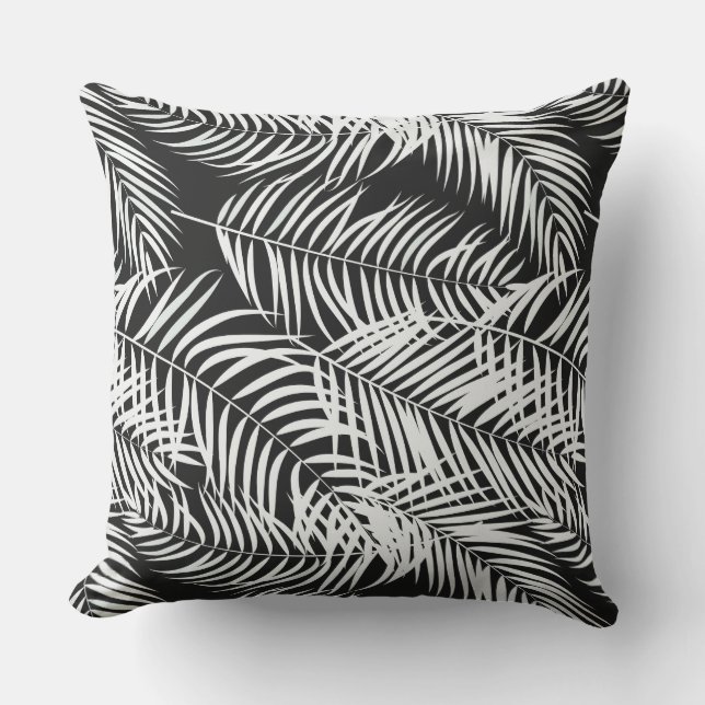 Cojín decorativo al aire libre Palmeras (Anverso)