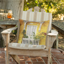 Cojín decorativo al aire libre viejo de Cartagena