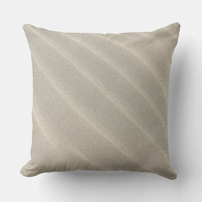 Cojín decorativo al aire libre Wavy Beach Sand (Anverso)