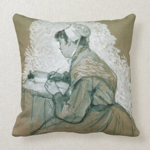 Cojín Decorativo "Al autor de St. Lazare, 1886-89", s posible