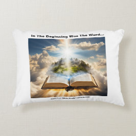 Cojín Decorativo Al Principio Fue La Palabra Pillow