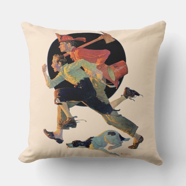 Cojín Decorativo Al rescate (Anverso)