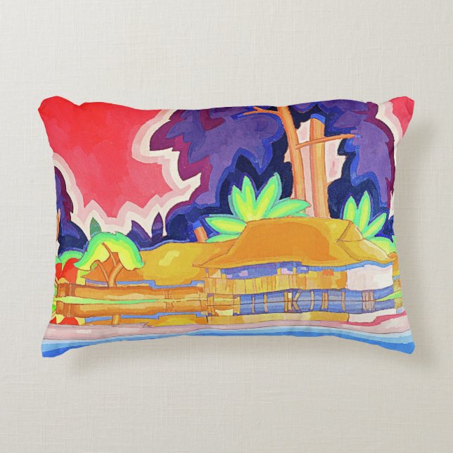 COJÍN DECORATIVO ALA WAI FACE MASK (Anverso)