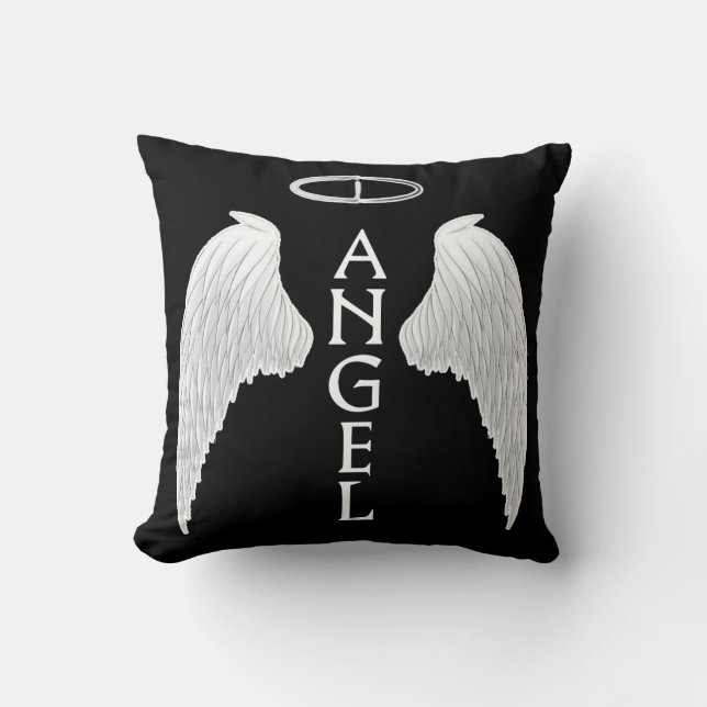 Cojín Decorativo Alas de ángel (Anverso)