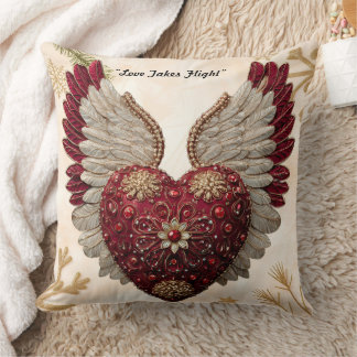 Cojín Decorativo "Alas de Pure Romance"