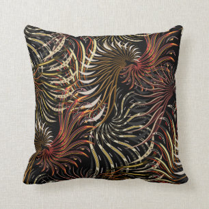 Cojín Decorativo Alas - modernas - extracto - marrón