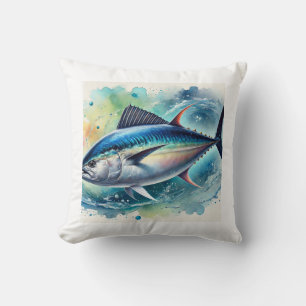 Cojín Decorativo Albacore Tuna 210824AREF125 - Watercolor