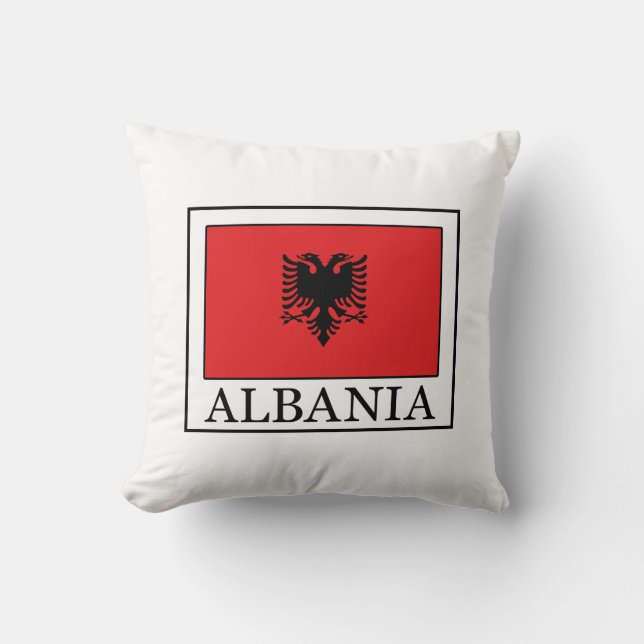 Cojín Decorativo Albania (Anverso)