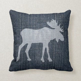 Cojín Decorativo Alces en el dril de algodón