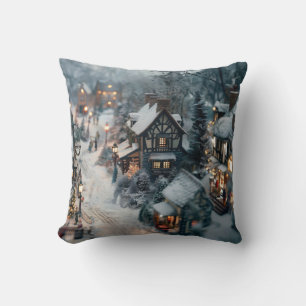 Cojín Decorativo Aldea de invierno