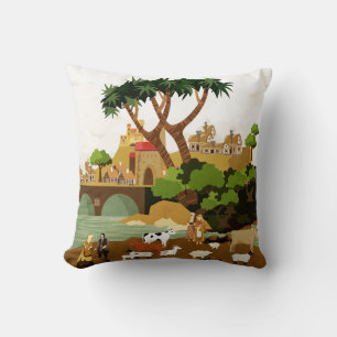 Cojín Decorativo Aldea Medieval